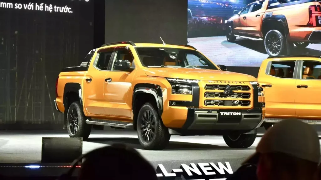 Mitsubishi Triton thế hệ mới tại Việt Nam. Ảnh: Đoàn Dũng