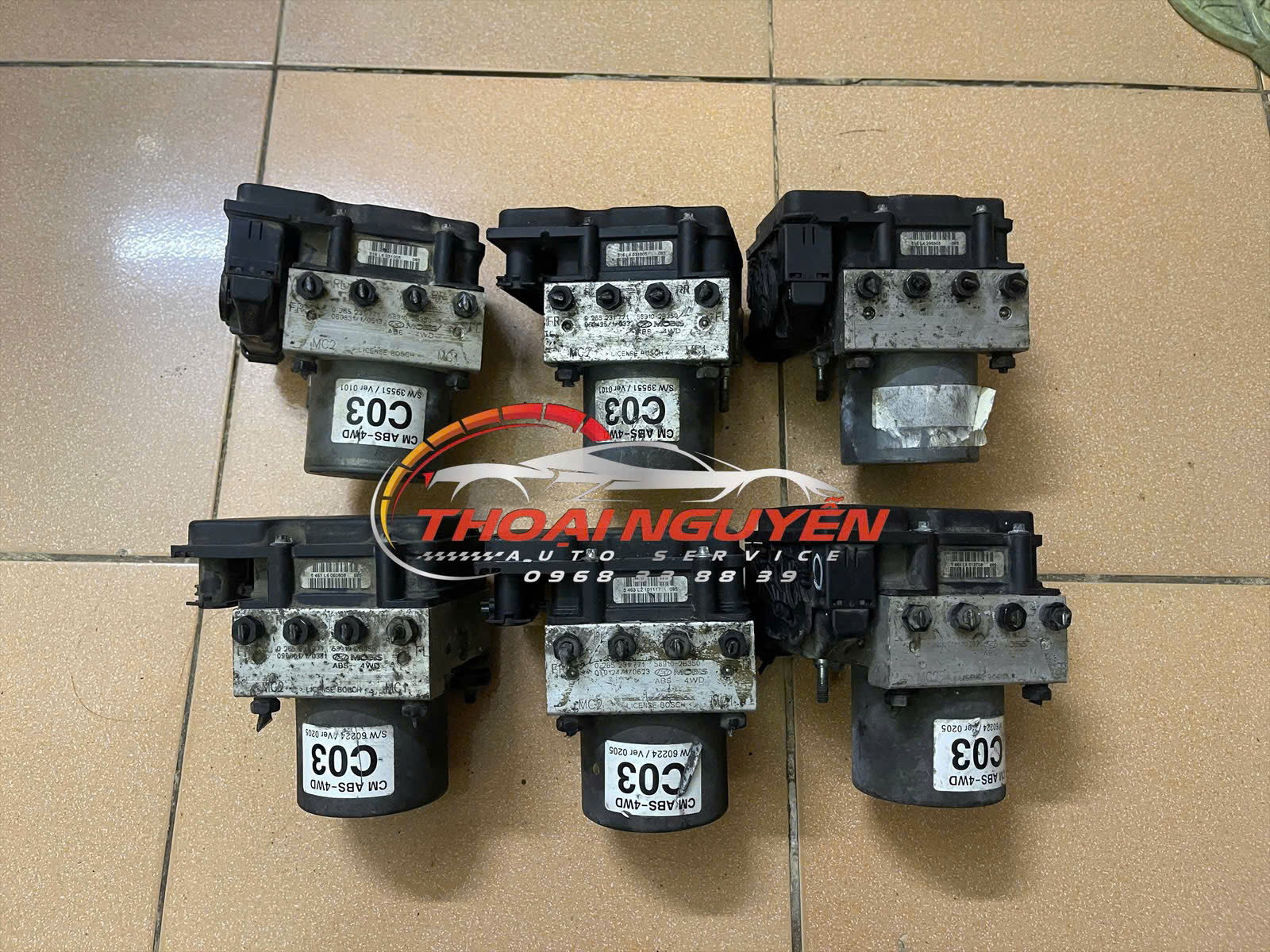 ABS HYUNDAI Santafe đời 2008 mã 58910-2B350